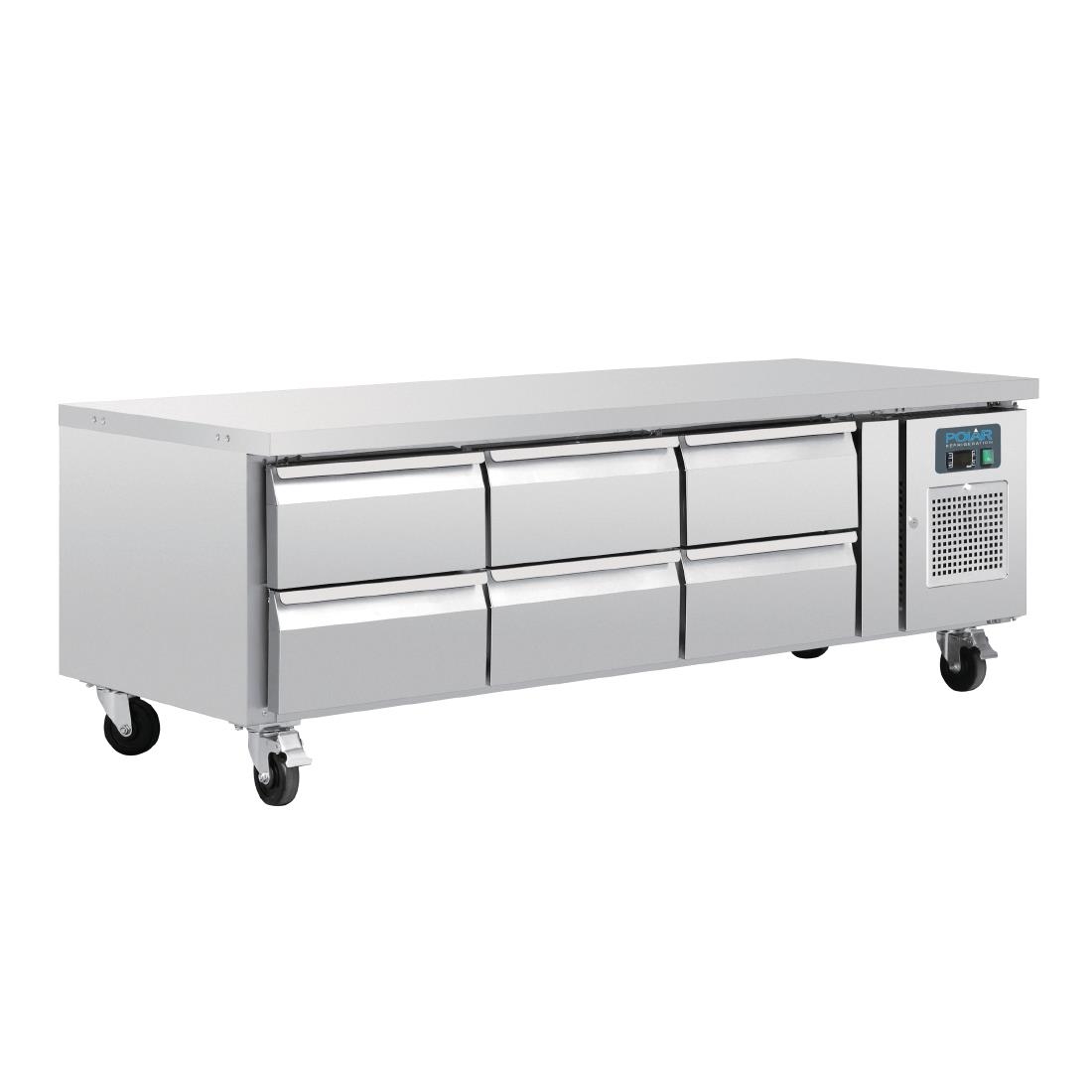 Polar U-Series Six Drawer Chef Base Fridge