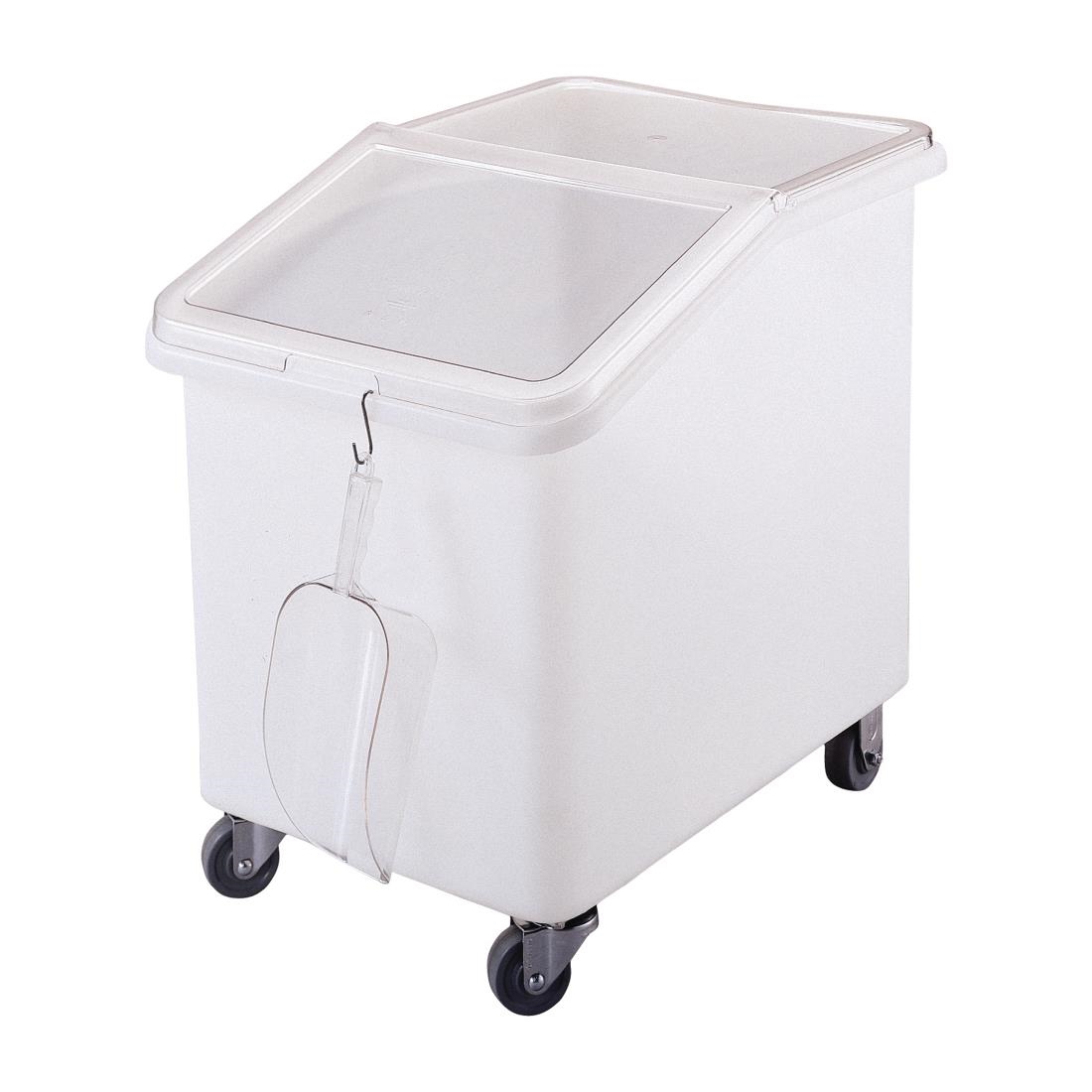 Cambro Mobile Ingredient Bin White 140Ltr