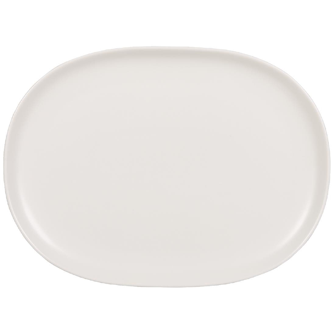 Churchill Alchemy Moonstone Oval Plates 355mm (Pack of 6)