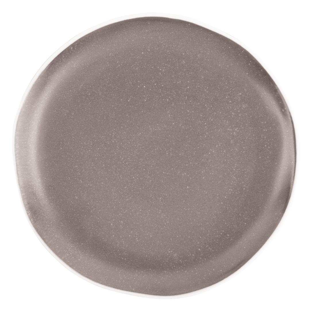 Olympia Chia Plates Charcoal 205mm (Pack of 6)