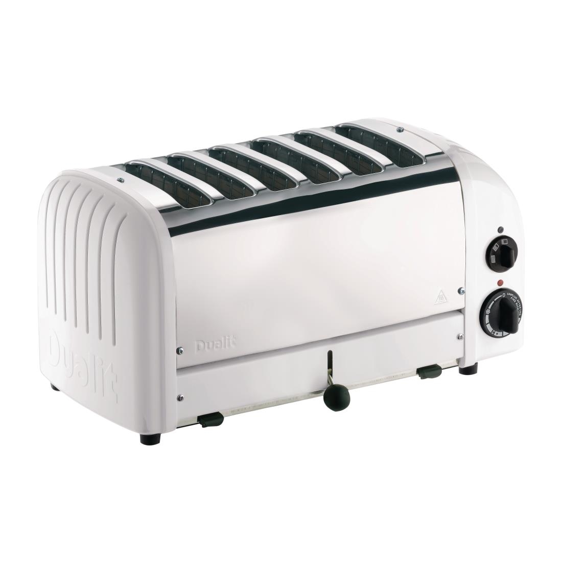 Dualit 6 Slice Vario Toaster White 60146