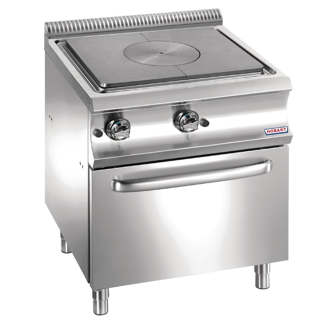 Hobart Domina Solid Top Oven Range HCSGTF77