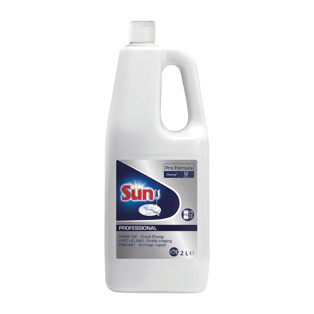 Sun Pro Formula Dishwasher Rinse Aid Concentrate 2Ltr (6 Pack)