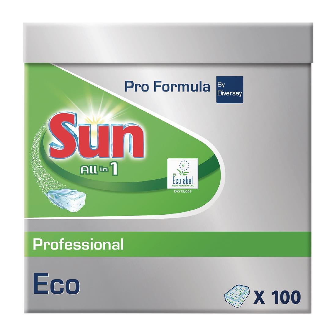 Sun Pro Formula All-in-One Eco Dishwasher Tablets (5 x 100 Pack)