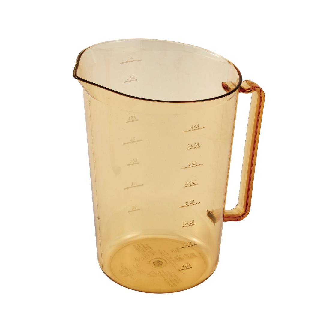 Cambro High Heat Measuring Jug 3.8Ltr