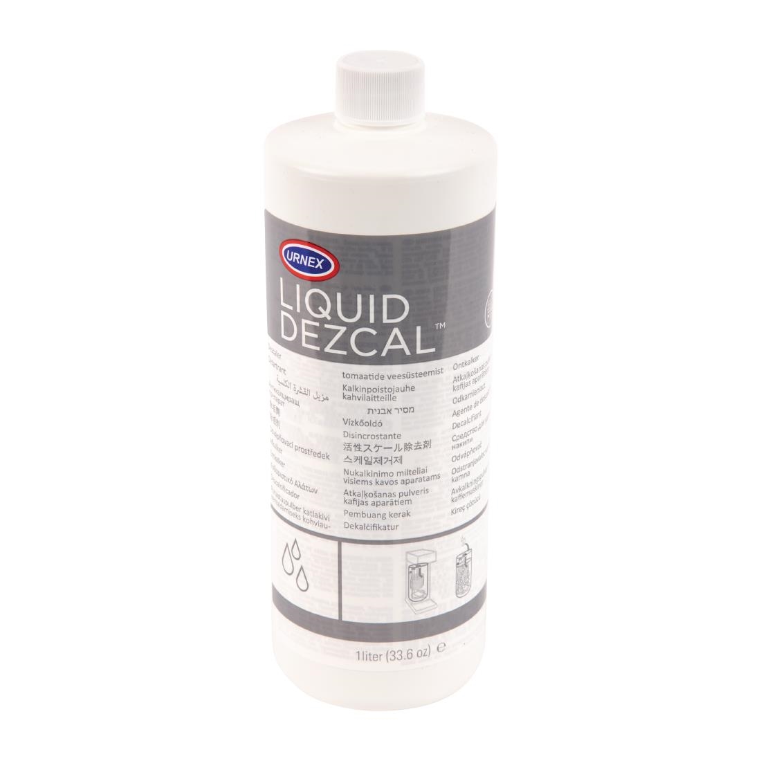 Urnex Dezcal Activated Scale Remover Liquid Concentrate 1Ltr (12 Pack)