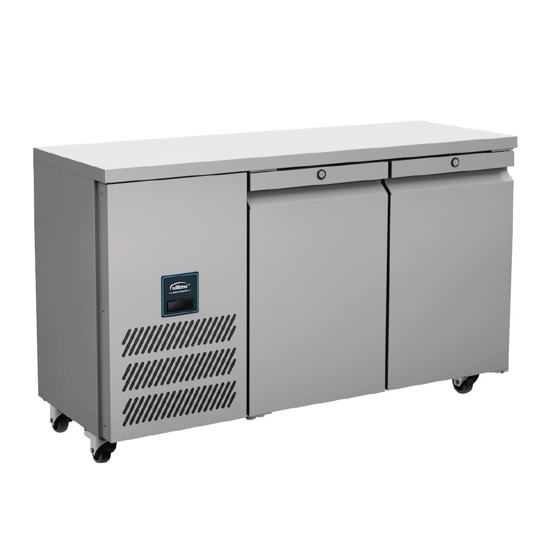 Williams Jade Slimline Double Door Refrigerated Counter 244Ltr HJSC2-SA