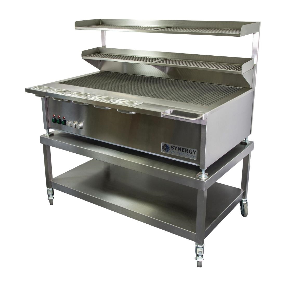 Synergy ST1300 Grill with Garnish Rail and Slow Cook Shelf