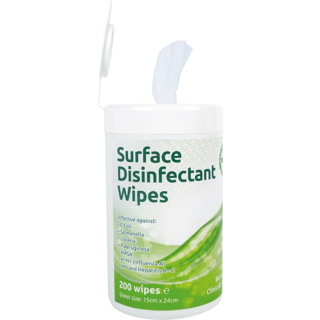 EcoTech Surface Disinfectant Wipes (Tub 200)