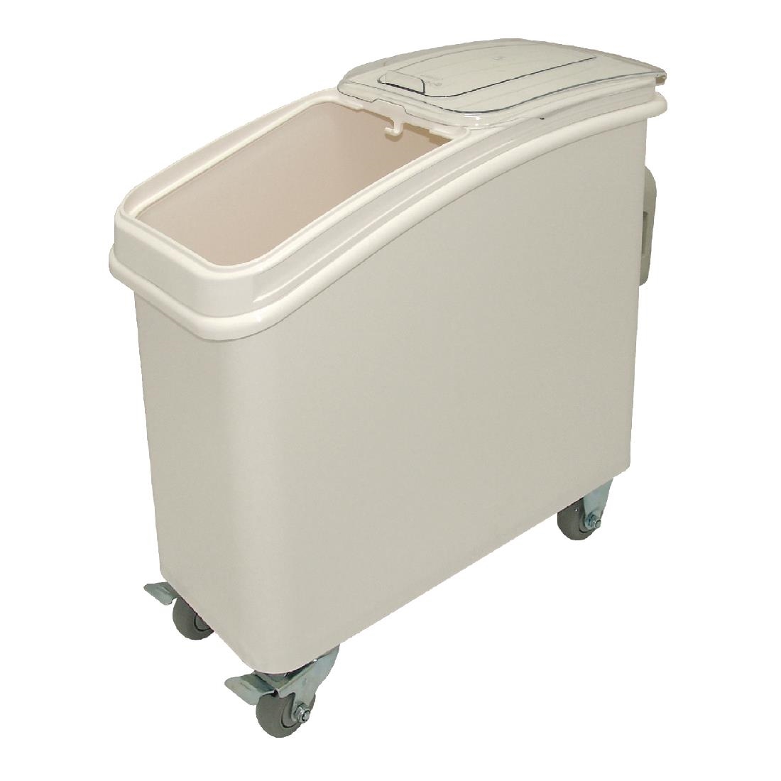 Vogue Polypropylene Ingredient Bin with Scoop 102Ltr