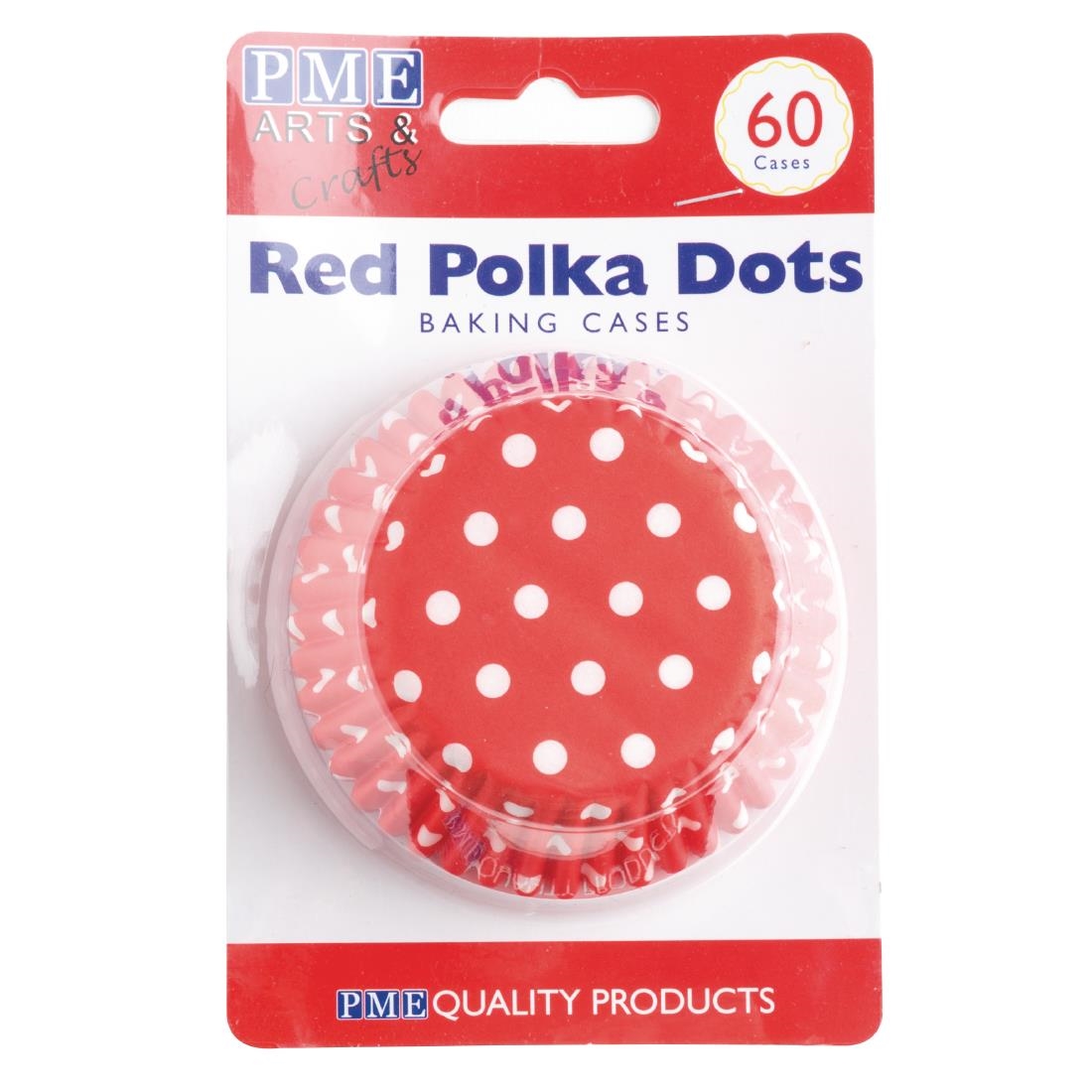 PME Cupcake Foil Lined Baking Cases Polka Dot (Pack of 30)