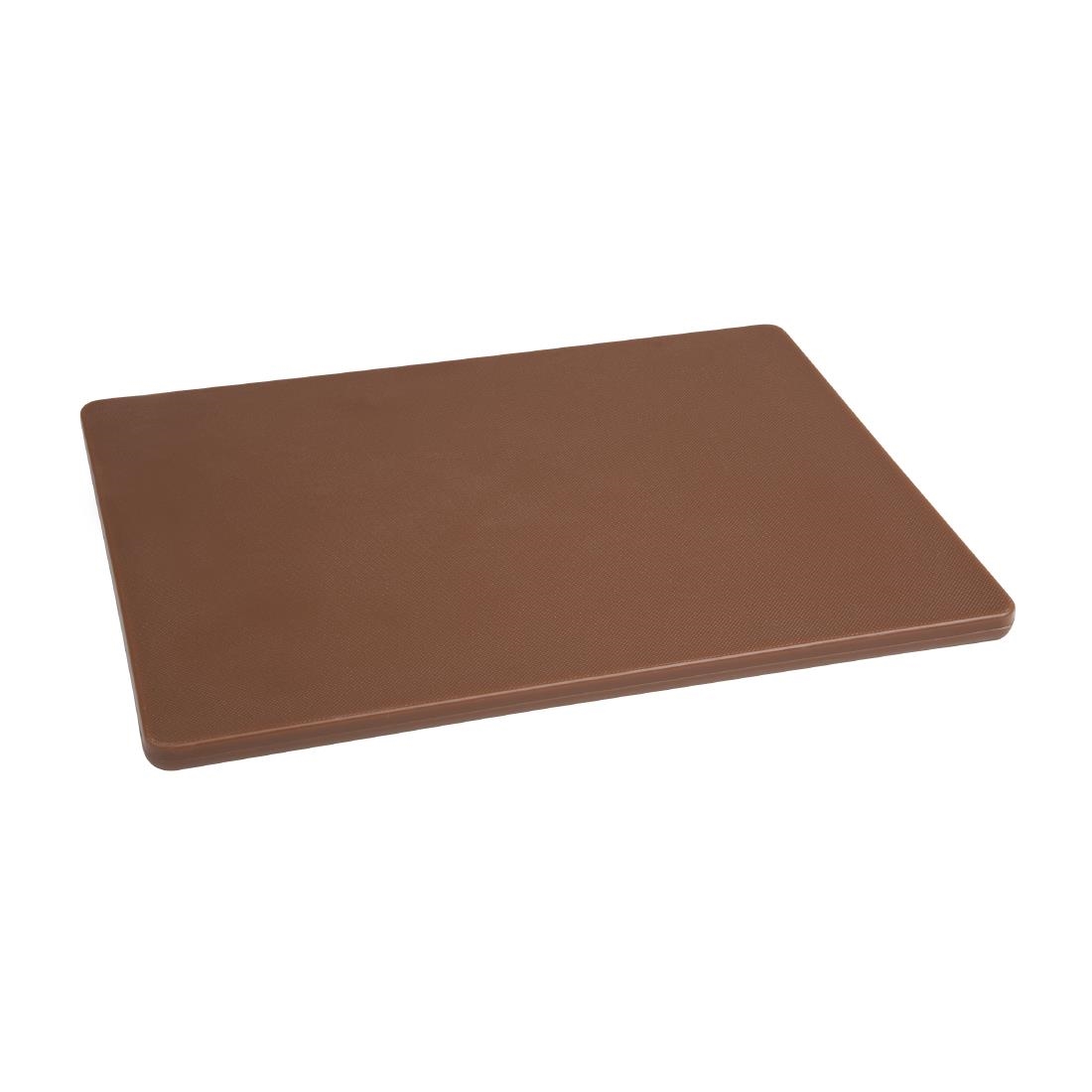 Hygiplas Low Density Brown Chopping Board Small