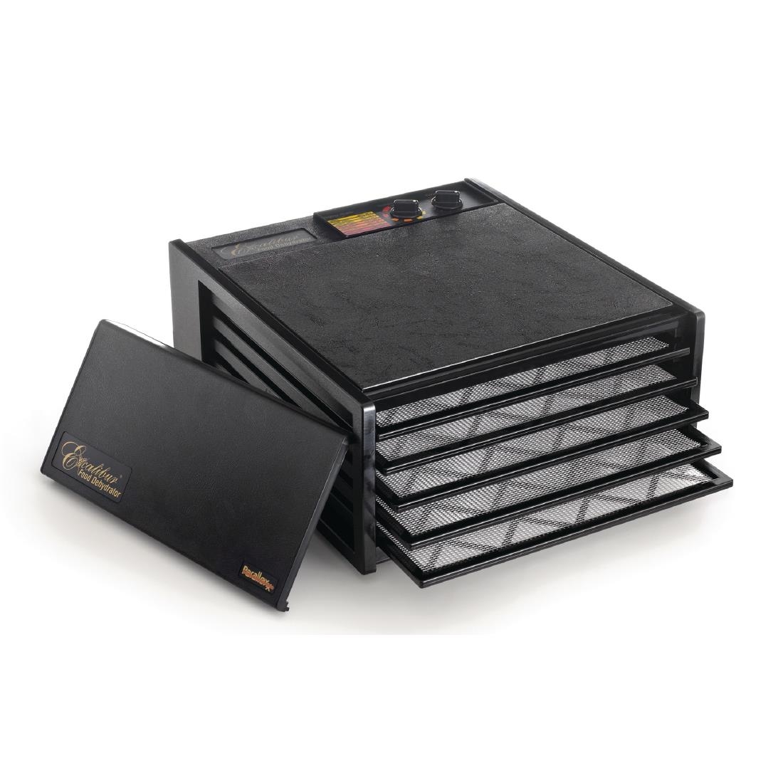 Excalibur 5 Tray Black Dehydrator with Timer 4526TB