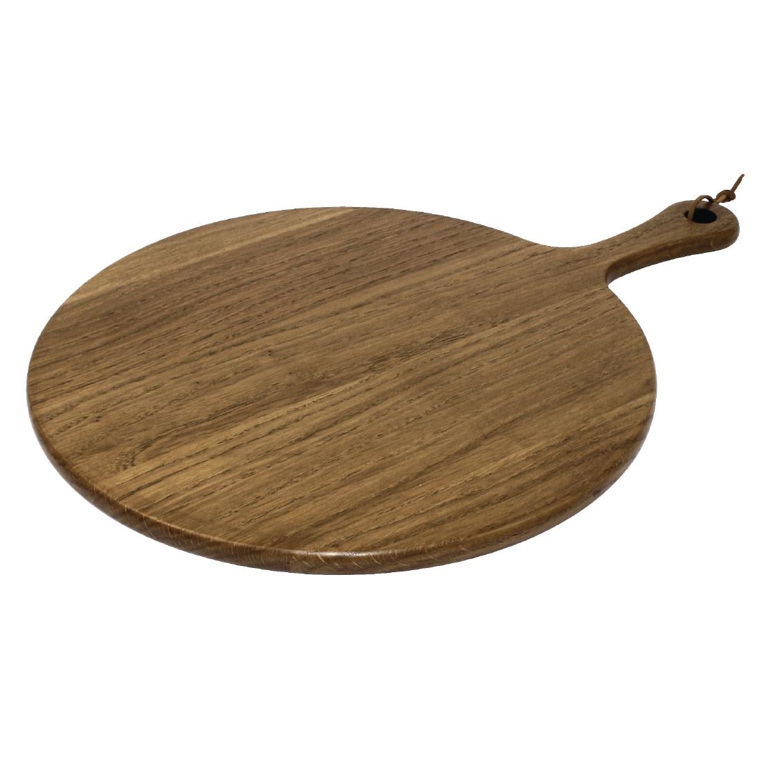 Olympia Acacia Wood Round Pizza Paddle Board 355mm