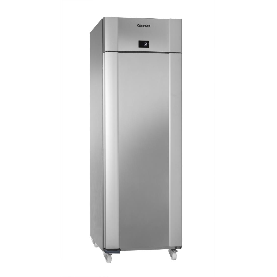 Gram Eco Plus 1 Door 610Ltr Freezer Stainless Steel F 70 CCG C1 4N