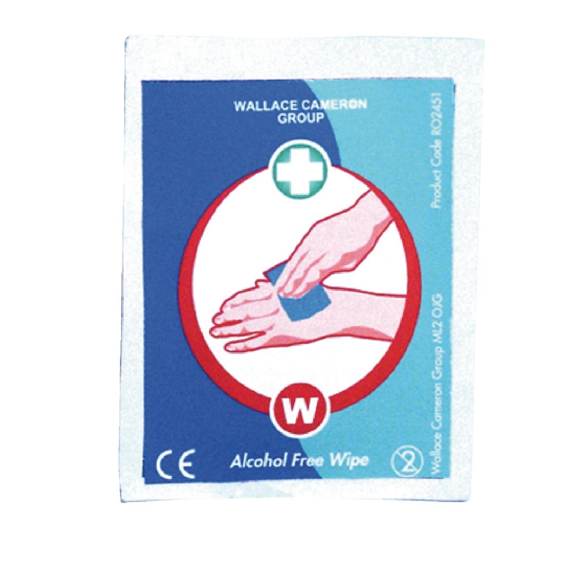 Alcohol Free Wipes (Pack of 100)