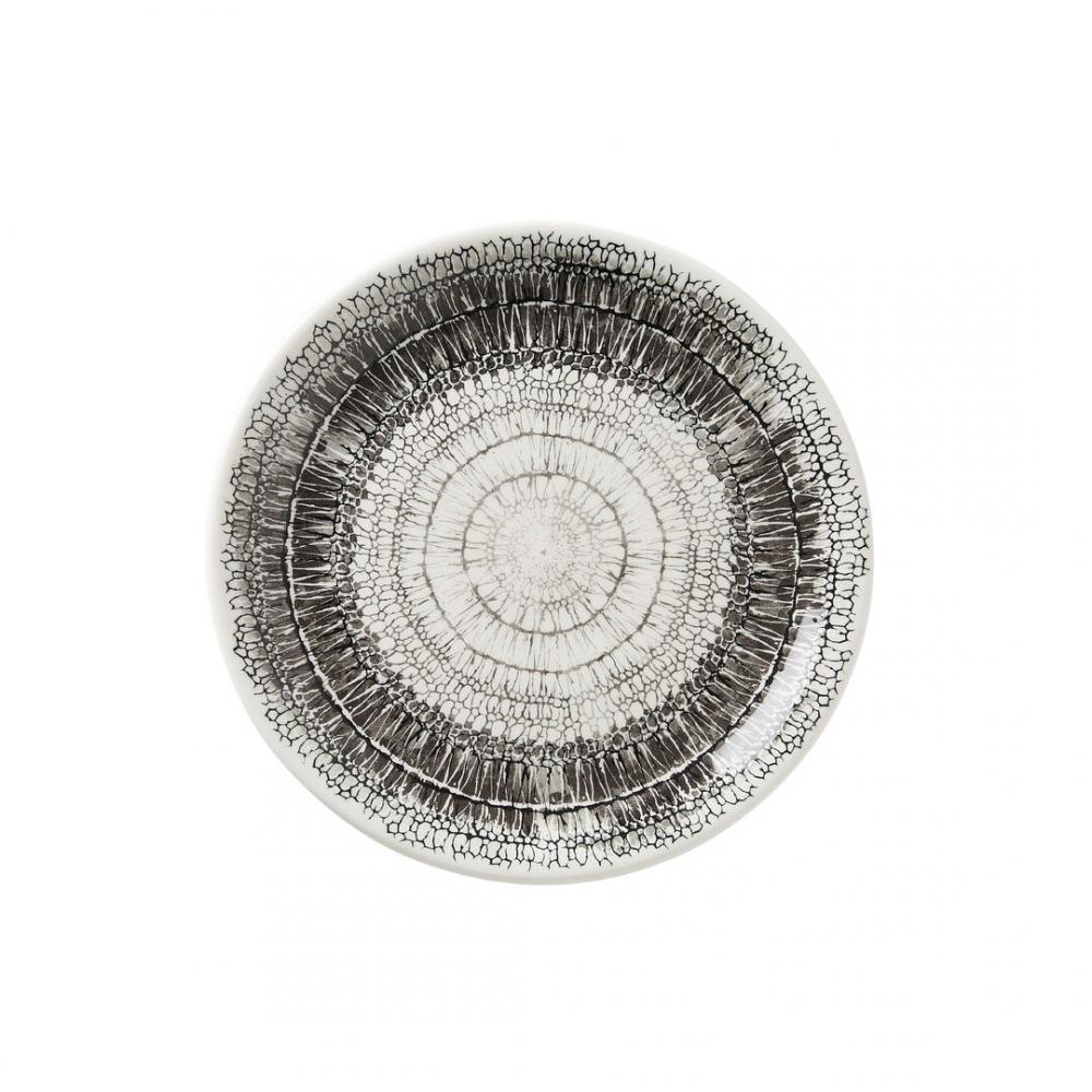 Petra Graphite Coupe Plate 20.25cm (8) - 11720567 (Pack of 12)