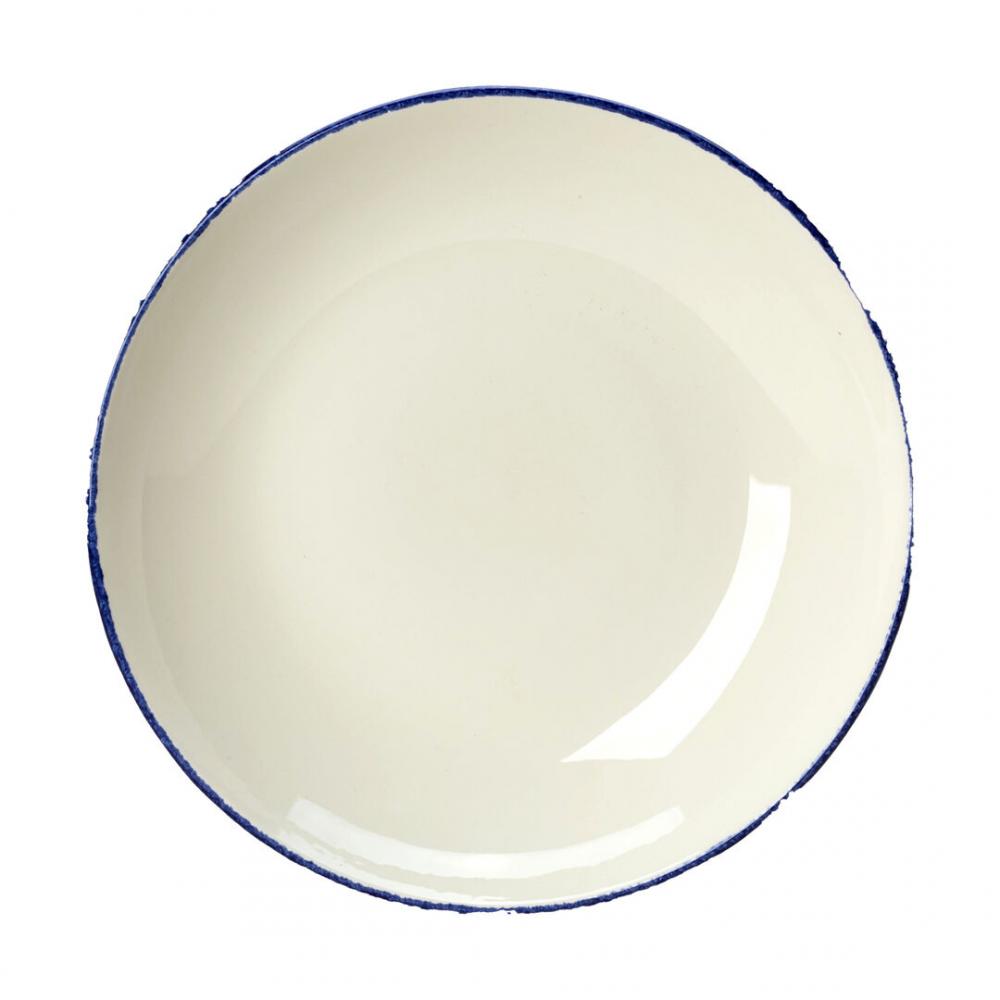 Blue Dapple Coupe Bowl 29cm 183.25cl (11 1/2 64 1/2oz) - 17100545 (Pack of 6)