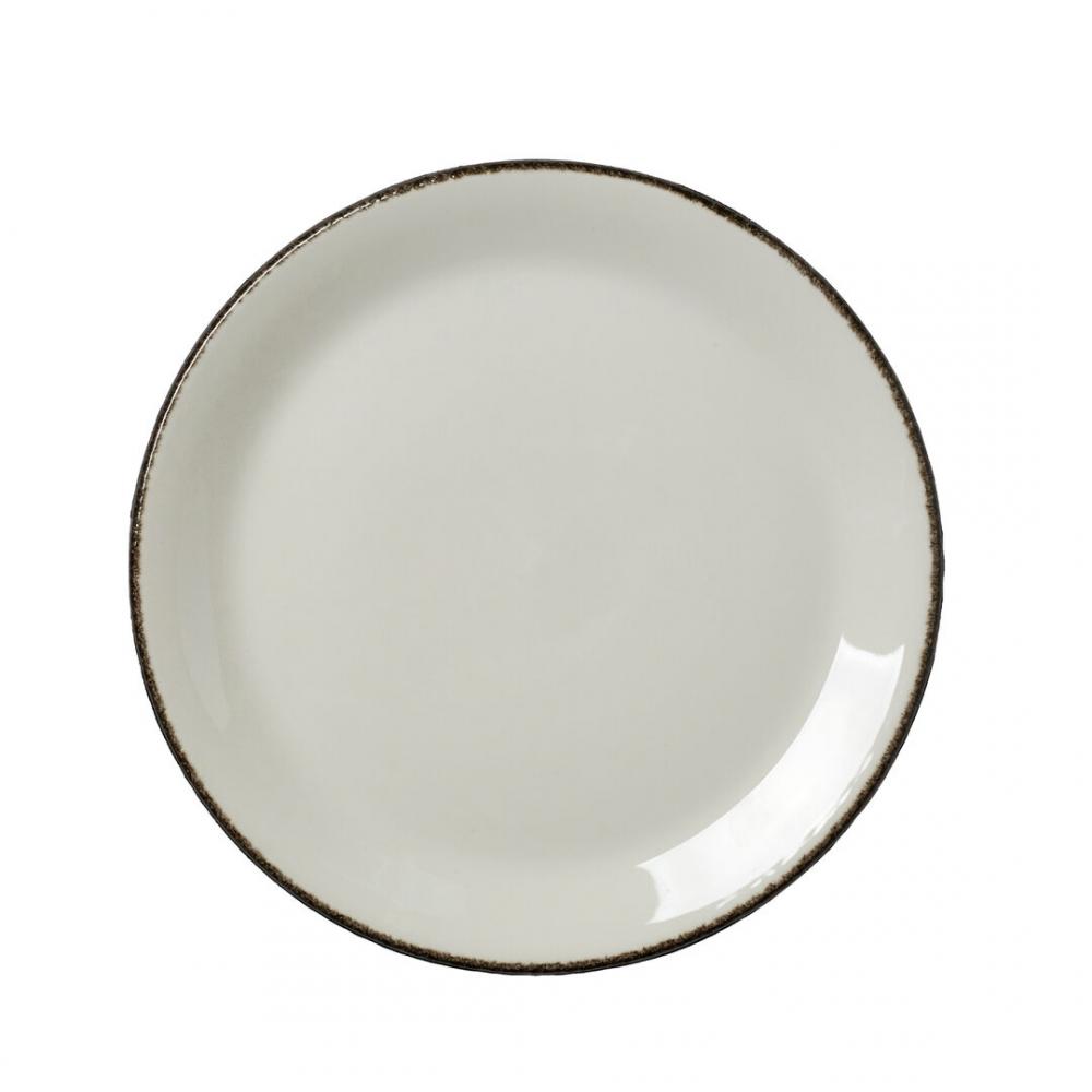 Charcoal Dapple Coupe Plate 25.25cm (10) - 17560566 (Pack of 24)