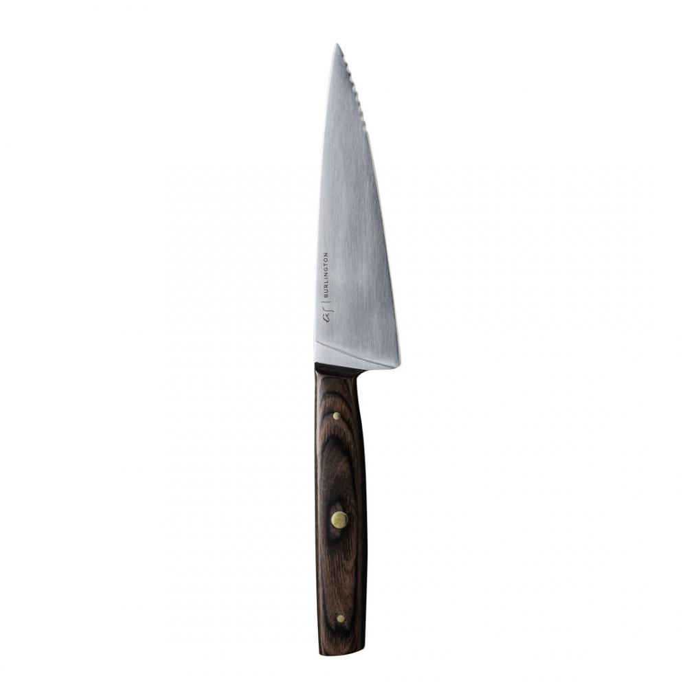 Burlington Steak Knife Black ABS & Polywood/Copper Rivet 26cm (10 1/4) - 5797WP052 (Pack of 6)