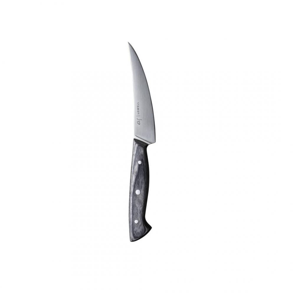 Lovell Steak Knife Grey & White & Black Polywood/Copper Rivet 20.3cm (8) - 5797WP054 (Pack of 6)