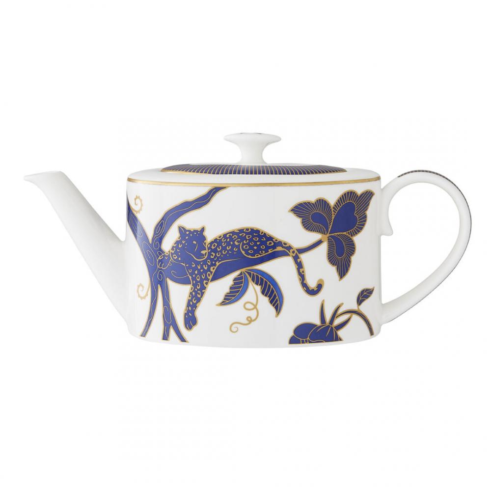 Makira Coupe 2 Cup Oval Teapot 10cm 55cl (4 19 1/3oz) - 82135AND0337 (Pack of 6)
