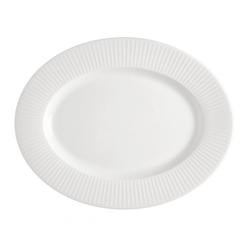 Willow Oval Plate 33cm (13) - 9117C1190 (Pack of 12)