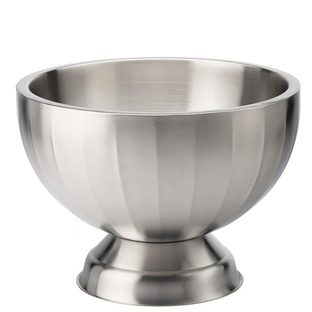 Satin Double Wall Wine Cooler/Punch Bowl 37 x 26cm - F91213-000000-B01001