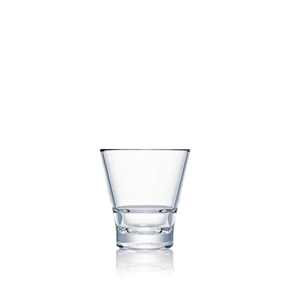 Capella Stack Clear Rocks 8.26cm H 14.7cl (3 1/4 5oz) - N710053 (Pack of 12)