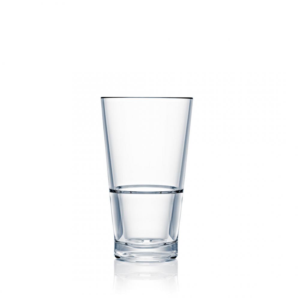 Capella Stack Clear Cooler 15.88cm H 47.3cl (6 1/4 16oz) - N710163 (Pack of 12)