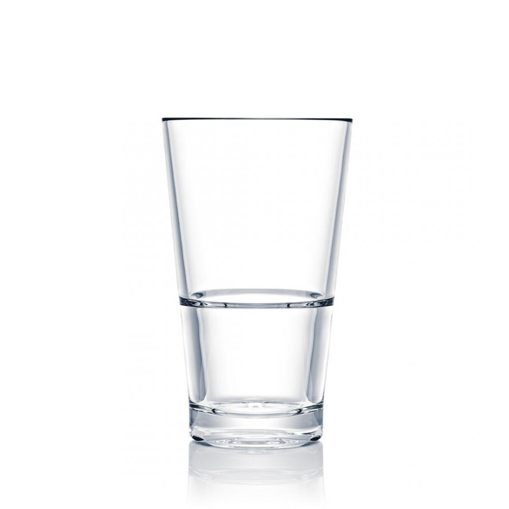 Capella Stack Clear Cooler 16.19cm H 59.1cl (6 3/8 20oz) - N710203 (Pack of 12)