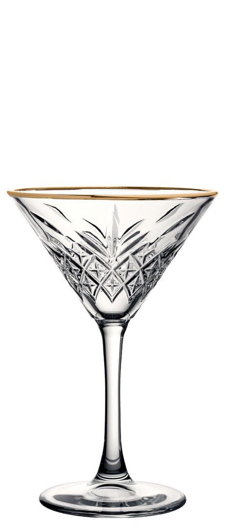 Timeless Vintage Martini Gold 8oz (23cl) *Handwash - P440176-GOLD0-B04024 (Pack of 24)