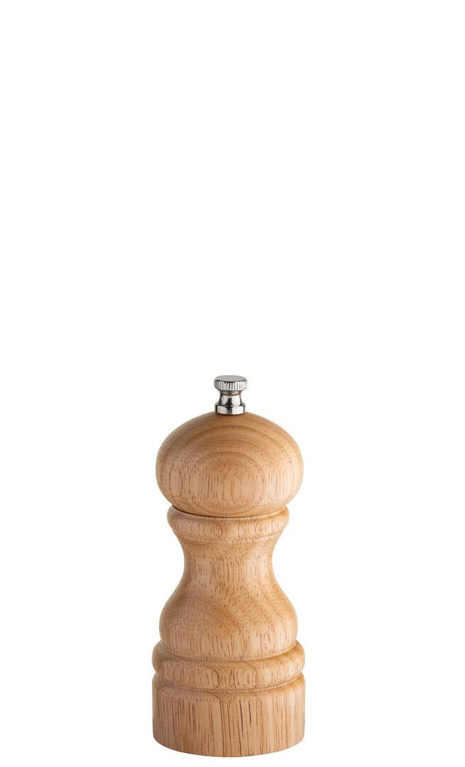 Light Wood Salt/Pepper Grinder 5 (13cm) - SP1000-000000-B01006 (Pack of 6)