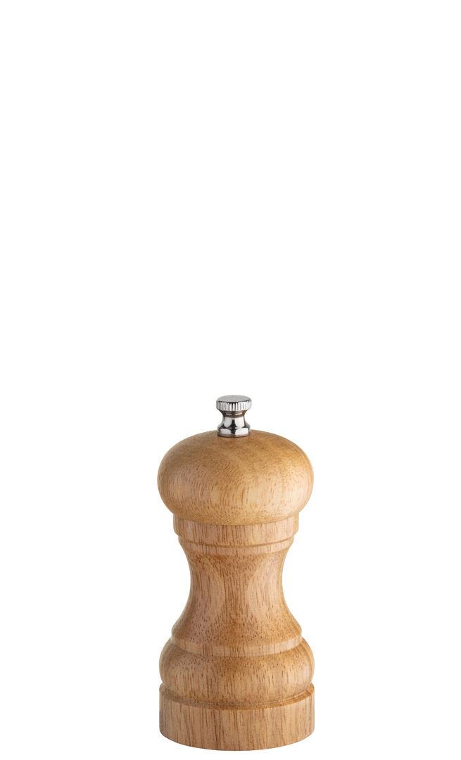 Light Wood Salt/Pepper Grinder 4 (10cm) - SP1001-000000-B01006 (Pack of 6)