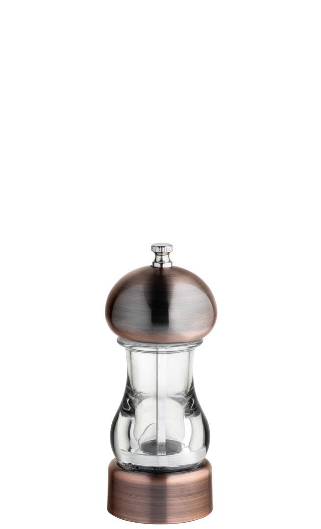 Antique Copper Top Acrylic S&P Grinder 6 (15cm) - SP1011-000000-B01006 (Pack of 6)